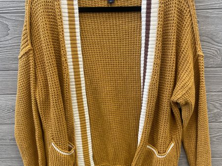 Sweater Cardigan By Universal Thread In Yellow, Size: M For Sale