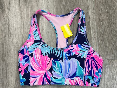 Athletic Bra By Lilly Pulitzer In Blue & Pink, Size: S Sale