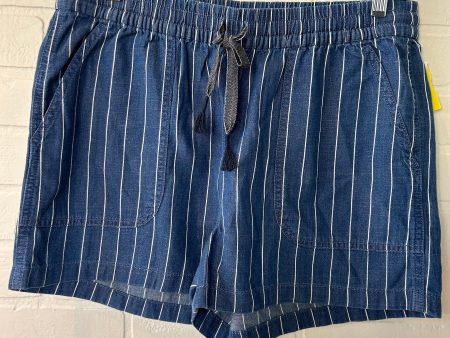 Shorts By J. Crew In Blue & White, Size: 4 Online Hot Sale