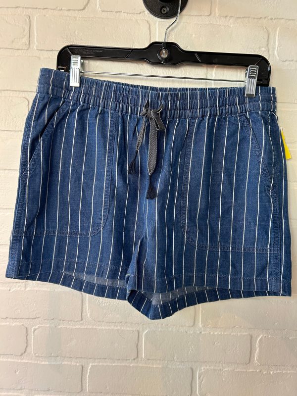 Shorts By J. Crew In Blue & White, Size: 4 Online Hot Sale