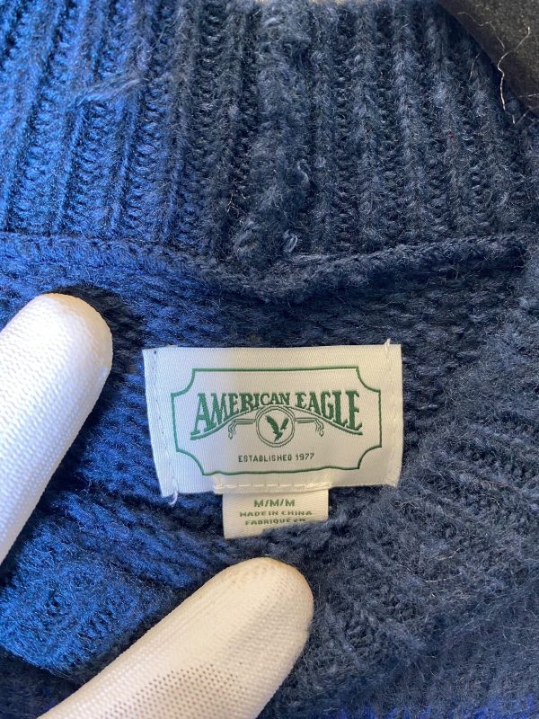 Sweater By American Eagle In Blue, Size: M For Sale