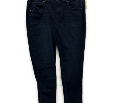 Jeans Straight By J. Jill In Blue, Size: 16 Discount