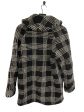 Coat Faux Fur & Sherpa By Z Supply In Black & White, Size: M For Cheap