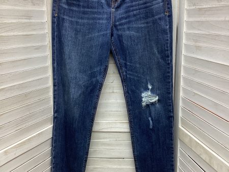 Jeans Boyfriend By Old Navy In Blue Denim, Size: 2 Discount