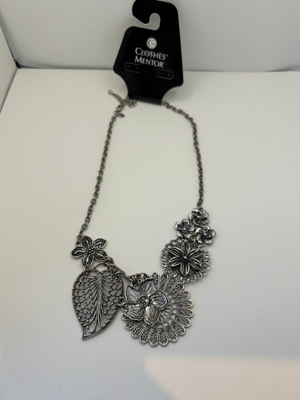 Necklace Statement By Crown Vintage For Discount