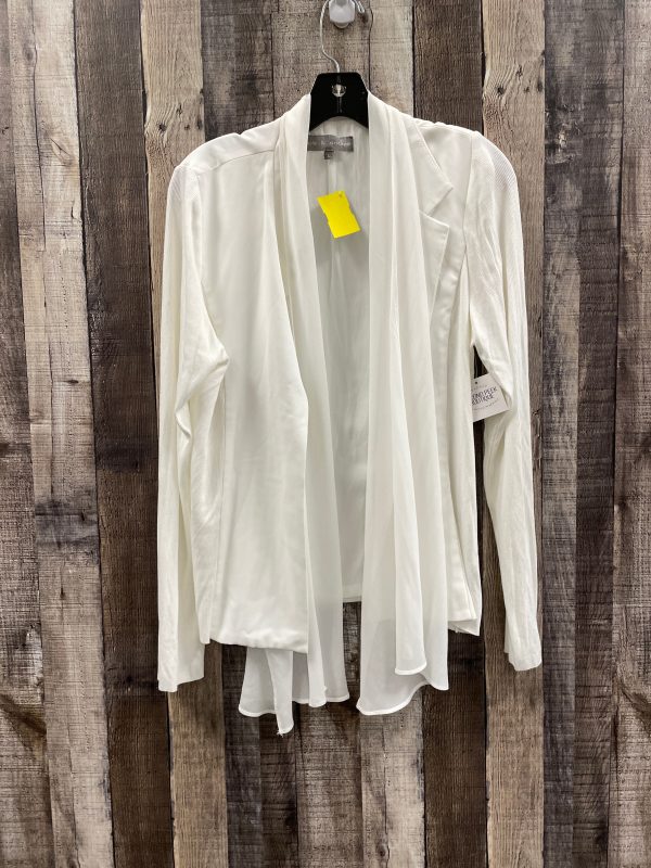 Cardigan By Cme In White, Size: L Online Hot Sale