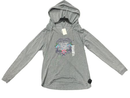 Sweatshirt Hoodie By Clothes Mentor In Grey, Size: Xl on Sale