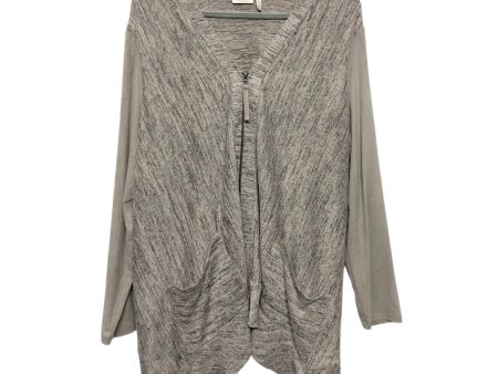 Sweater Cardigan By Logo In Beige, Size:L For Cheap