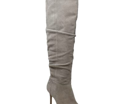 Sallie Knee High Suede Boots Designer By Louise Et Cie  Size: 9 For Discount