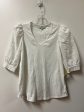 Top Short Sleeve By Chenault In White, Size: Xs on Sale