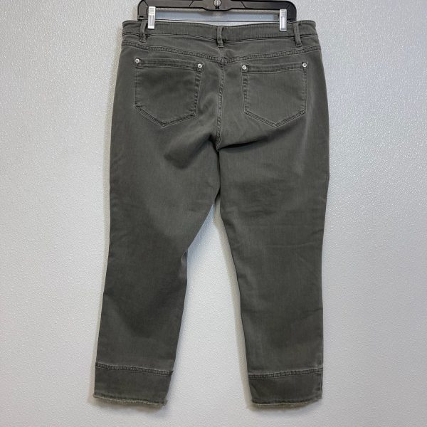 Jeans authentic fit Cropped By J Jill O In Charcoal, Size: 12 For Cheap