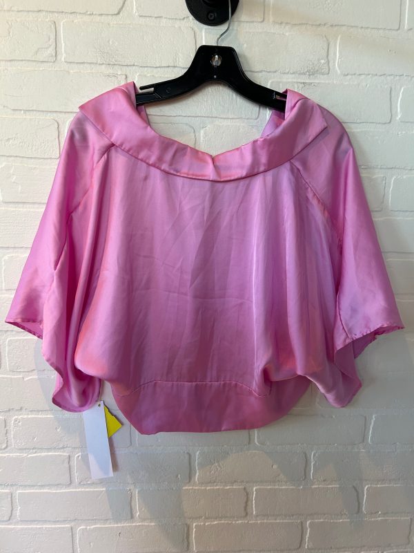 Top Short Sleeve By Zara In Pink, Size: Xl Online Hot Sale