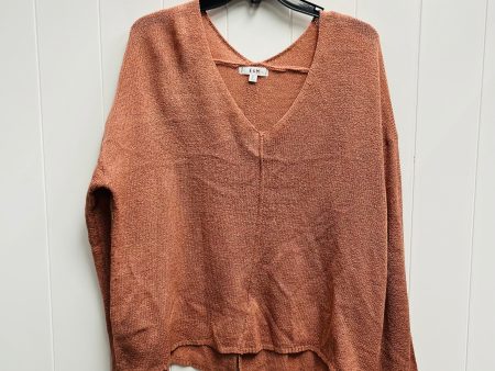 Sweater By  e & m - In Orange, Size: L For Discount