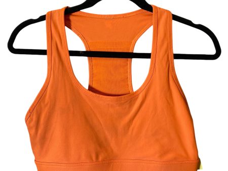 Athletic Bra By Fabletics In Orange, Size: M For Cheap