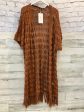 Cardigan By Clothes Mentor In Brown, Size: 4x Hot on Sale