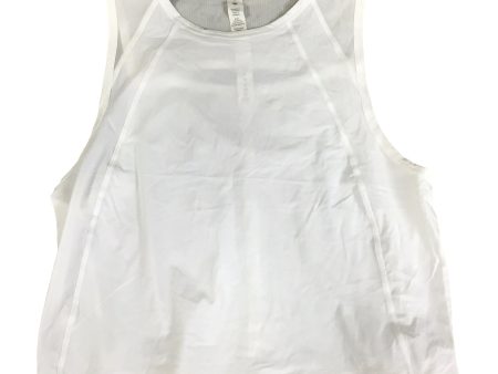 Athletic Tank Top By Lululemon In White, Size: 2 Online