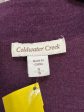 Cardigan By Coldwater Creek In Purple, Size: S For Cheap