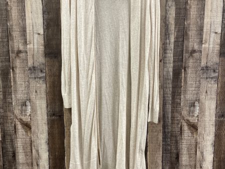 Cardigan By Loft In Beige, Size: L on Sale