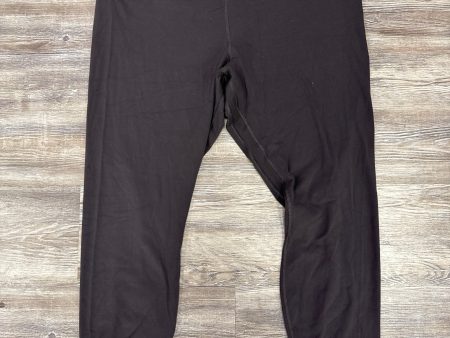 Athletic Leggings By Lululemon In Grey, Size: 18 Fashion