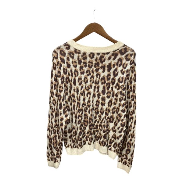 Sweater By A New Day In Animal Print, Size: Xl Online now