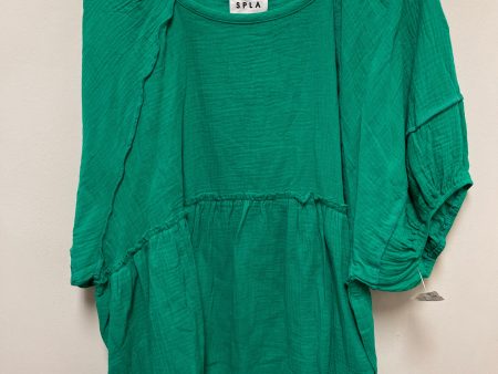 Top Short Sleeve By Clothes Mentor In Green, Size: 2x Sale