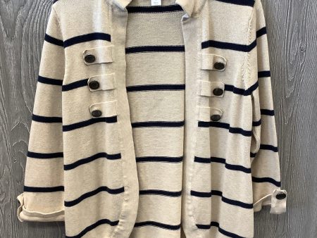 Cardigan By Christopher And Banks In Striped Pattern, Size: S Online now