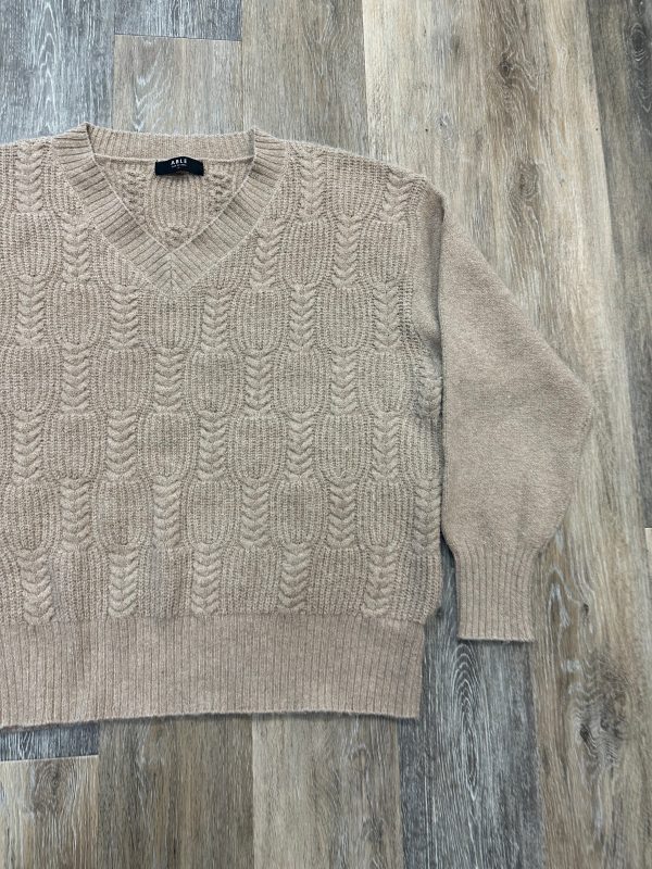 Sweater By Able In Tan, Size: 1x Discount