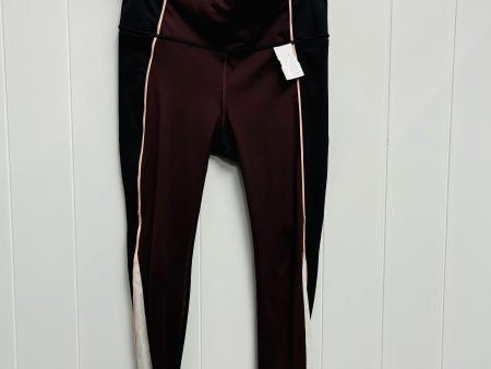 Athletic Capris By Athleta In Black & Red, Size: S Discount