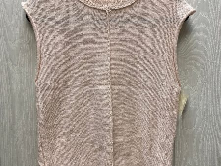 Sweater Short Sleeve By Clothes Mentor In Cream, Size: S For Cheap