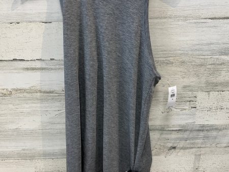 Athletic Tank Top By Gap In Grey, Size: Xs Supply