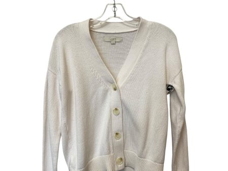 Cardigan By Loft In White, Size: S Online now