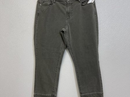 Jeans authentic fit Cropped By J Jill O In Charcoal, Size: 12 For Cheap