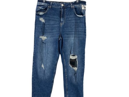 Jeans Straight By Indigo Rein In Blue Denim, Size: 12 on Sale