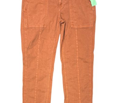 Pants Cargo & Utility By Anthropologie In Orange, Size: 2 Cheap