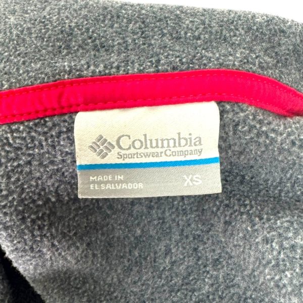 Athletic Fleece By Columbia PFG In Grey & Pink, Size: Xs Online