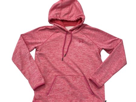 Athletic Sweatshirt Hoodie By Under Armour In Pink, Size: M on Sale