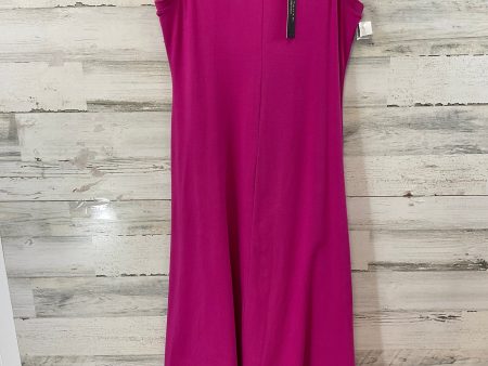 Dress Casual Maxi By Tahari By Arthur Levine In Pink, Size: M For Discount