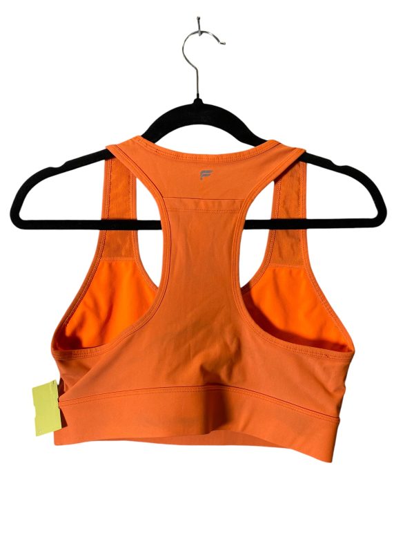 Athletic Bra By Fabletics In Orange, Size: M For Cheap