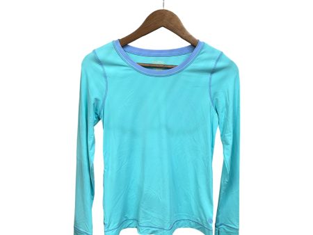 Athletic Top Long Sleeve Collar By Lilly Pulitzer In Green, Size: S Online Sale