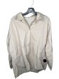 Jacket Windbreaker By Clothes Mentor In Cream, Size: M Discount