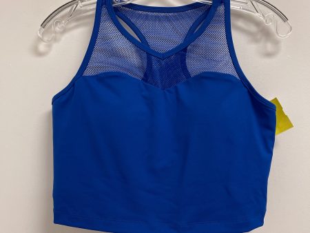 Athletic Bra By Clothes Mentor In Blue, Size: L Online now