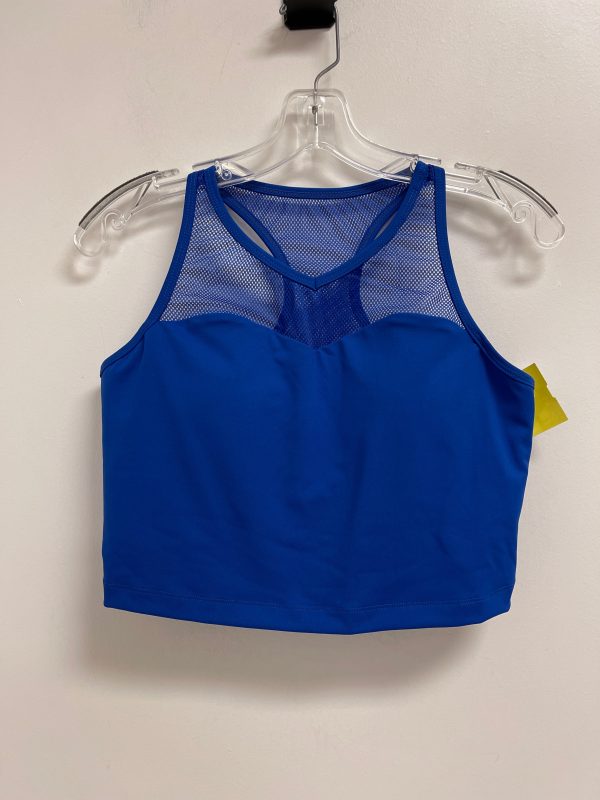 Athletic Bra By Clothes Mentor In Blue, Size: L Online now