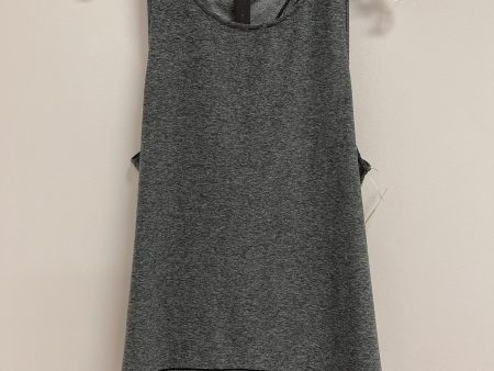 Athletic Tank Top By Clothes Mentor In Grey, Size: Xl Discount