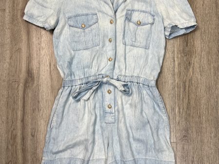 Romper By GENERATION LOVE In Blue Denim, Size: S Fashion