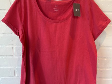 Top Short Sleeve Basic By J. Jill In Pink, Size: M Supply