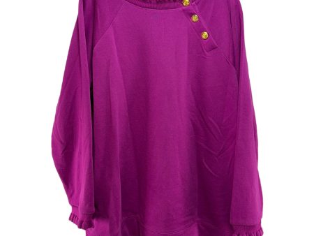 Top Long Sleeve By Talbots In Pink, Size: 1x Online now