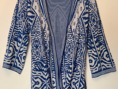 Sweater Cardigan By Soft Surroundings In Blue, Size: Xs Fashion