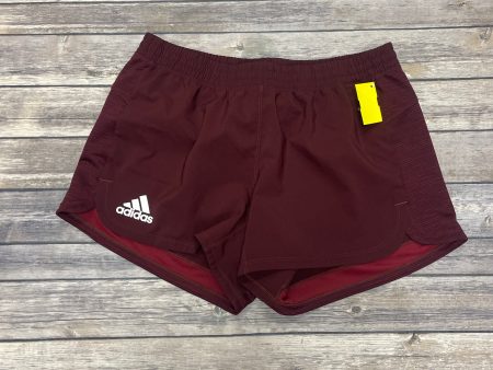 Athletic Shorts By Adidas In Purple, Size: M Online Sale