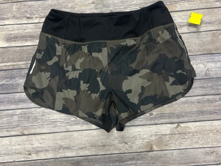 Athletic Shorts By Athleta In Camouflage Print, Size: M For Sale