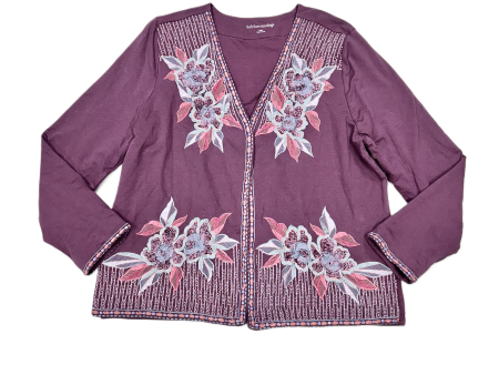 Sweater Cardigan By Soft Surroundings In Purple, Size: L Online